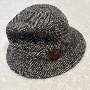 Jonathan Richard Tweed Irish Bucket Hat Herringbone Ireland Wool Scandi Walking